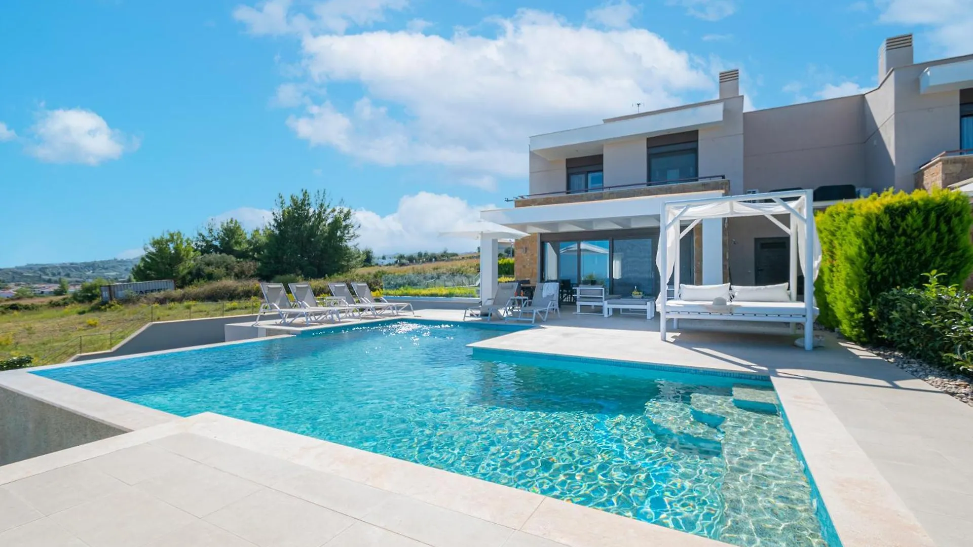 Bellevue Villas With Private Pool Hanioti