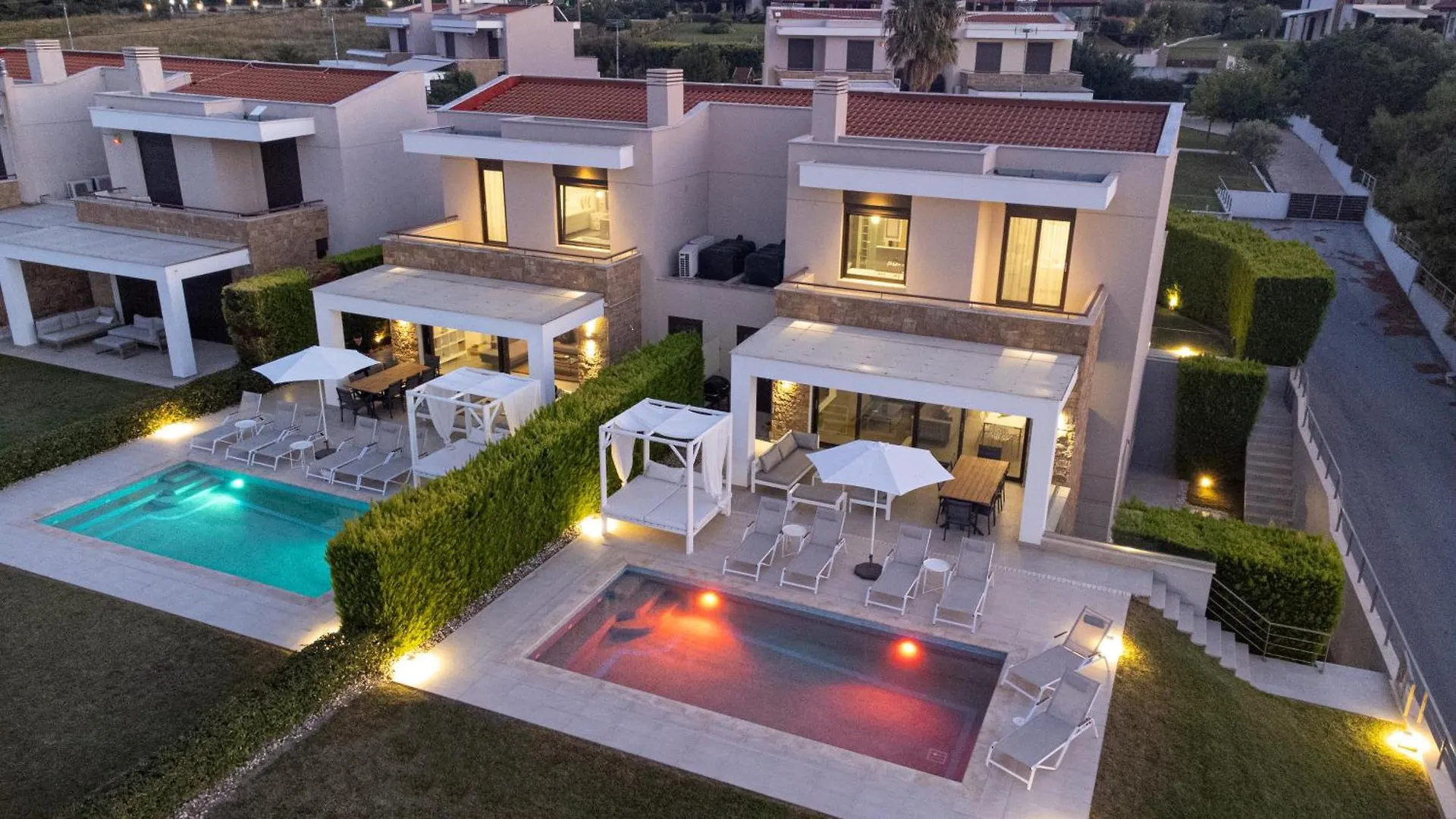 Bellevue Villas With Private Pool Hanioti 0*,  Greece