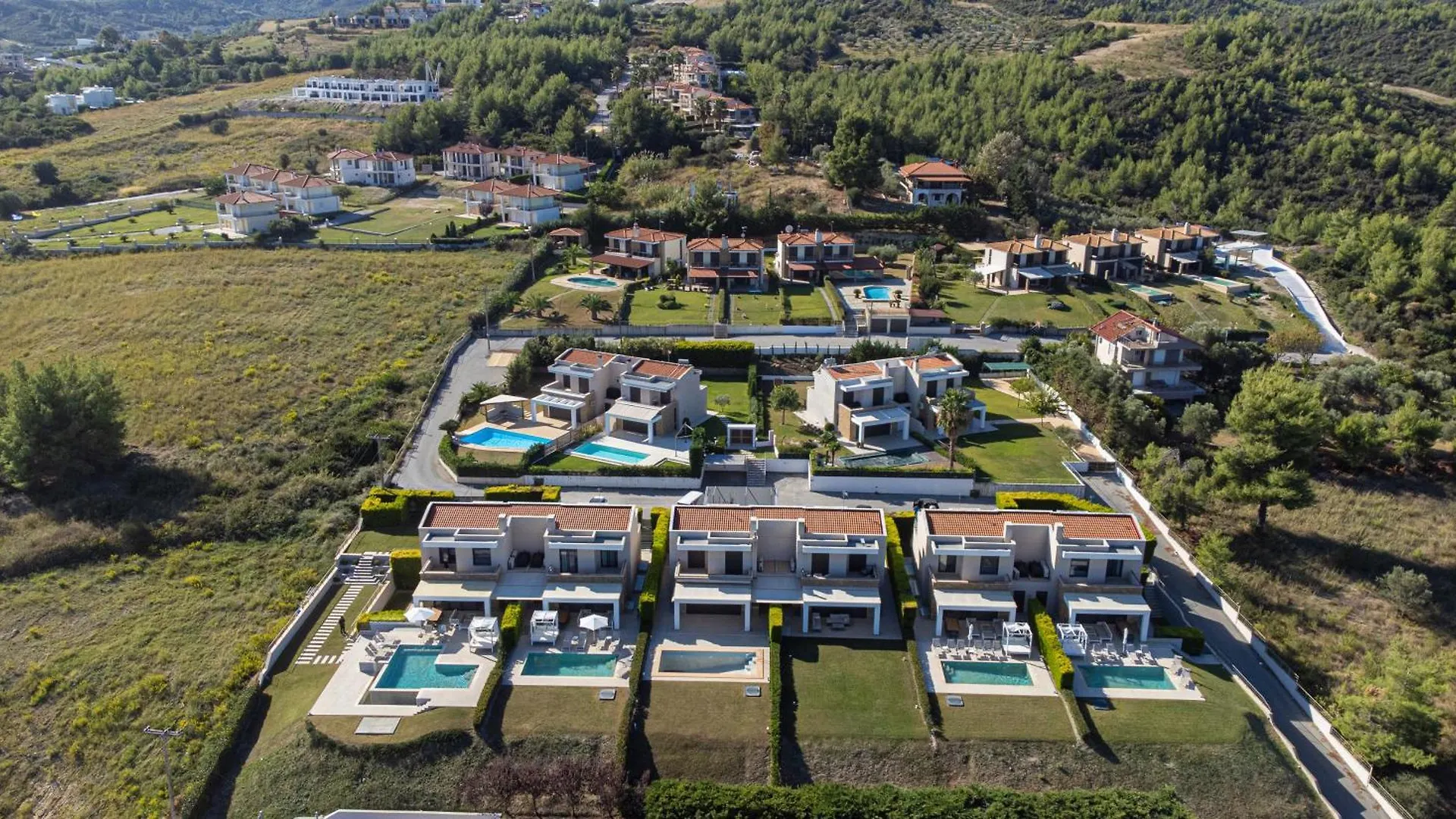 Bellevue Villas With Private Pool Chaniotis Grécia